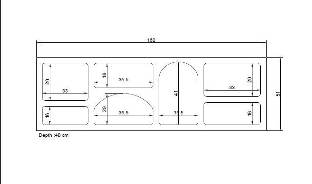 Nordure Consola Antracita Nordure Consola Antracita